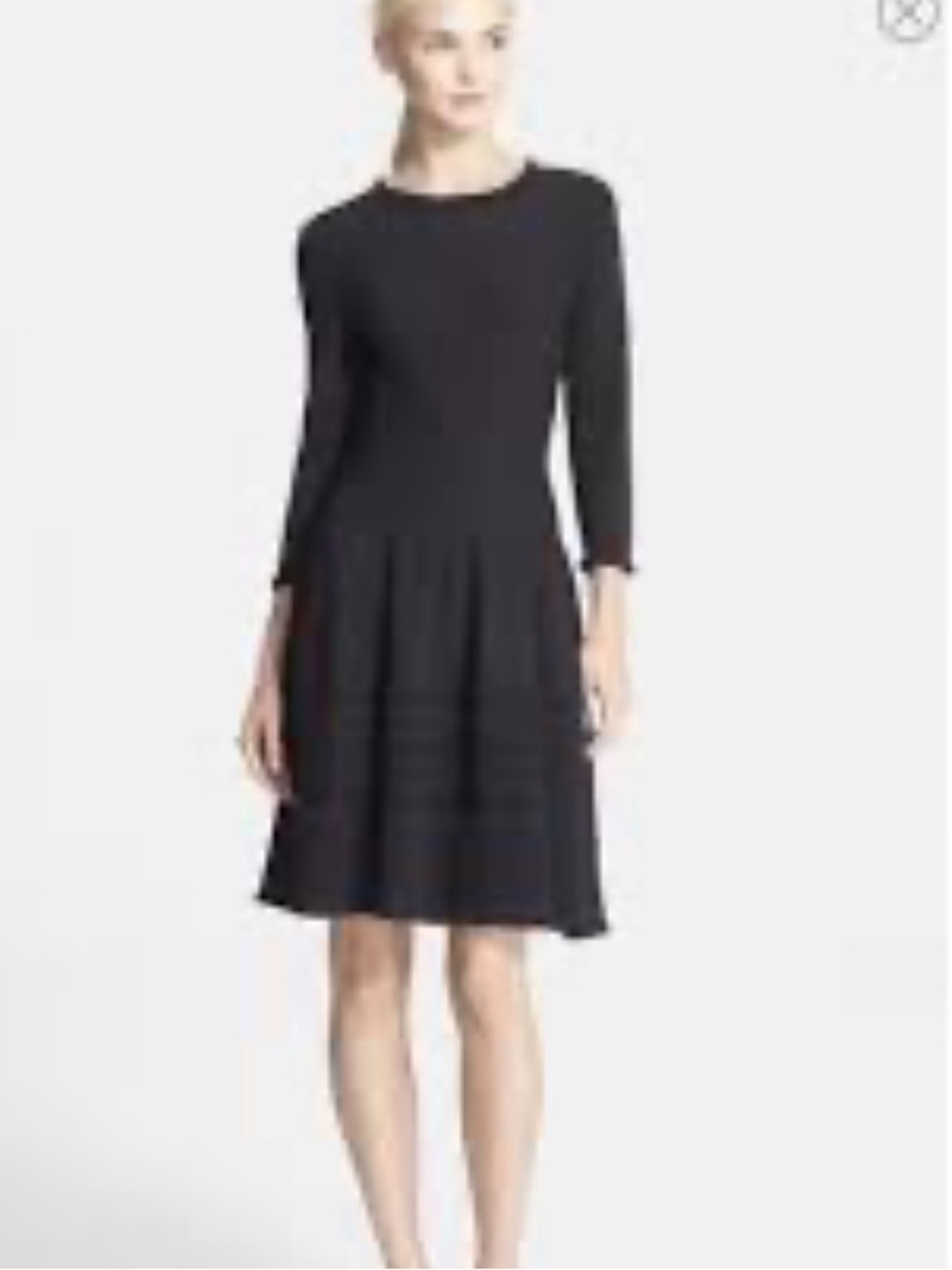 Kate Spade Sweater Knit Pointelle Dress Size Medium